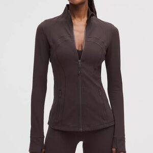 lululemon athletica Dark Brown Zip-Up Jacket